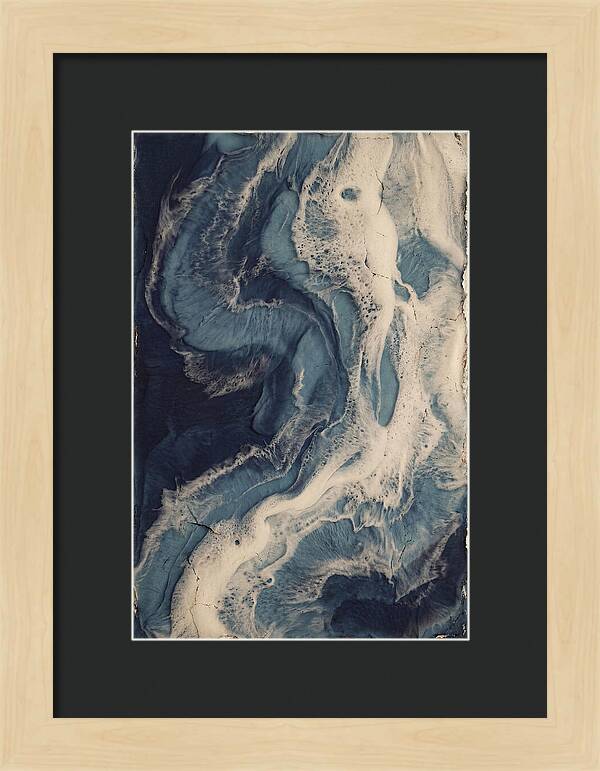 Deep Blue Ocean Wave