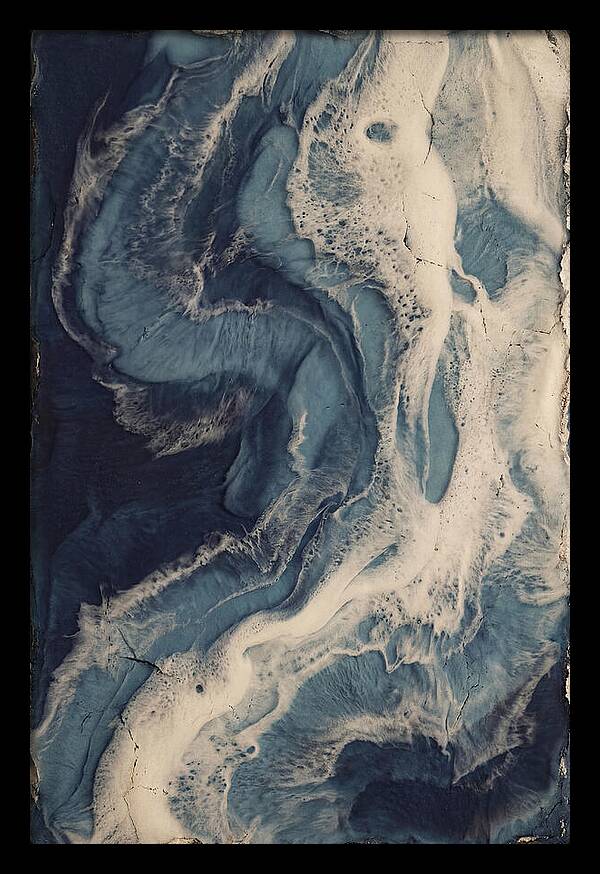 Deep Blue Ocean Wave
