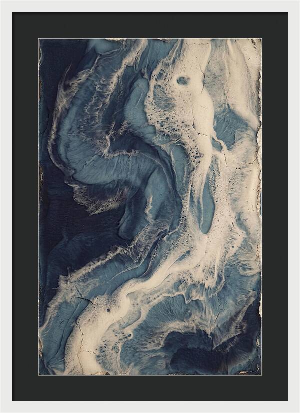 Deep Blue Ocean Wave