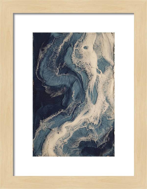 Deep Blue Ocean Wave