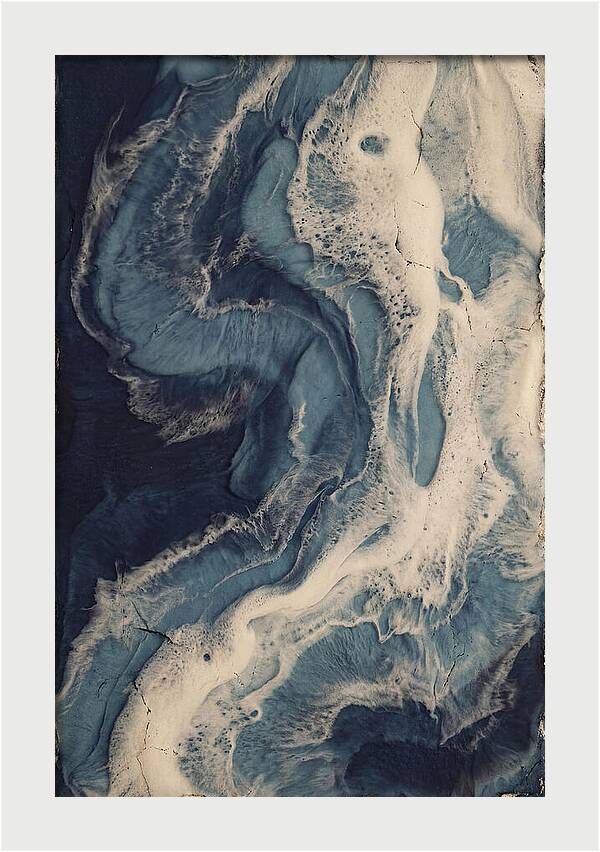 Deep Blue Ocean Wave
