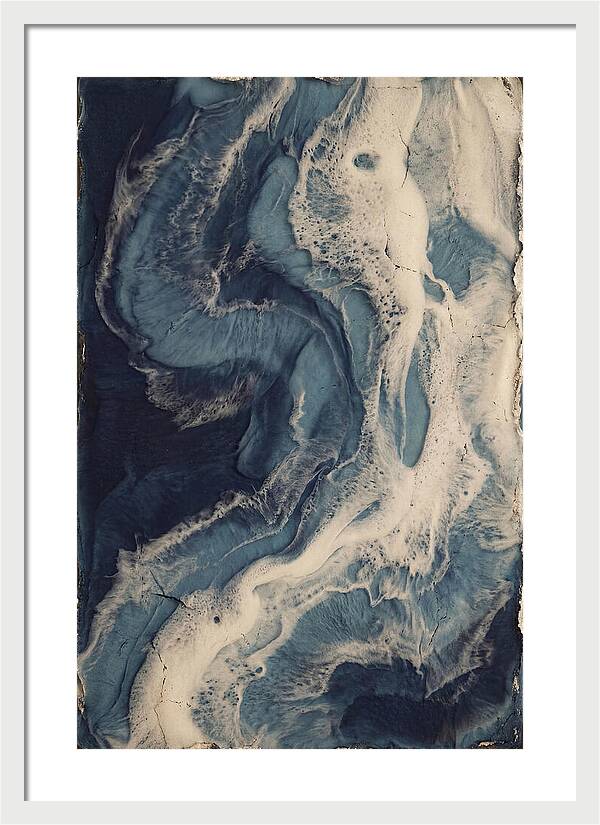 Deep Blue Ocean Wave