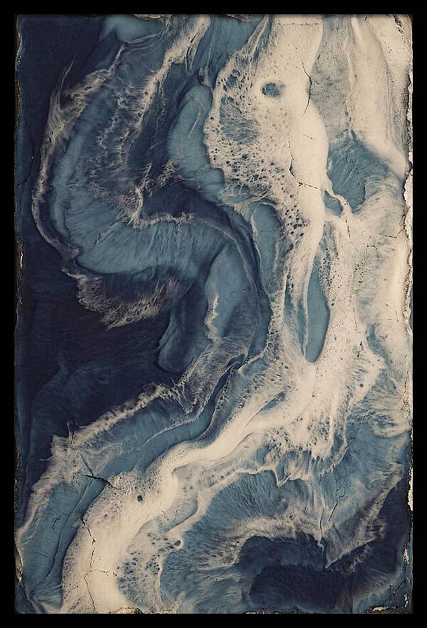 Deep Blue Ocean Wave