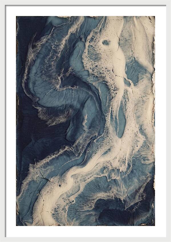 Deep Blue Ocean Wave