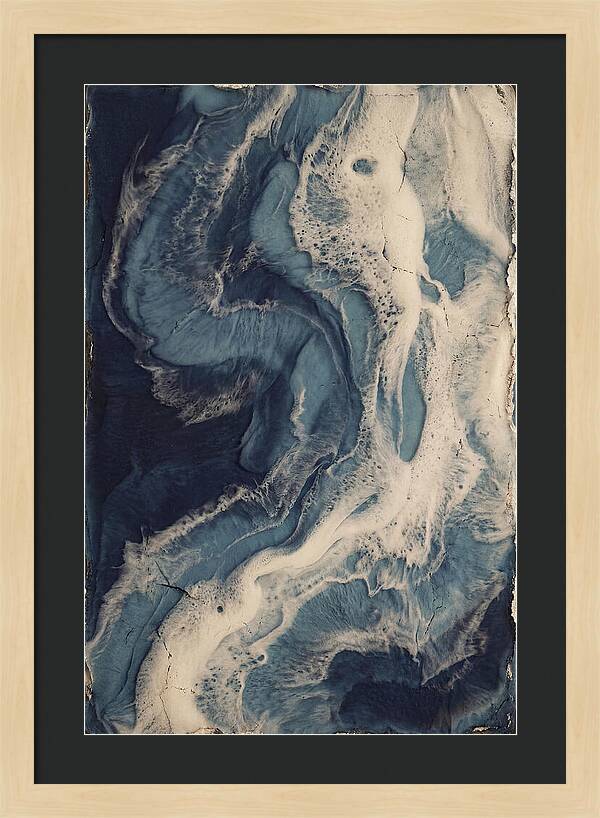 Deep Blue Ocean Wave