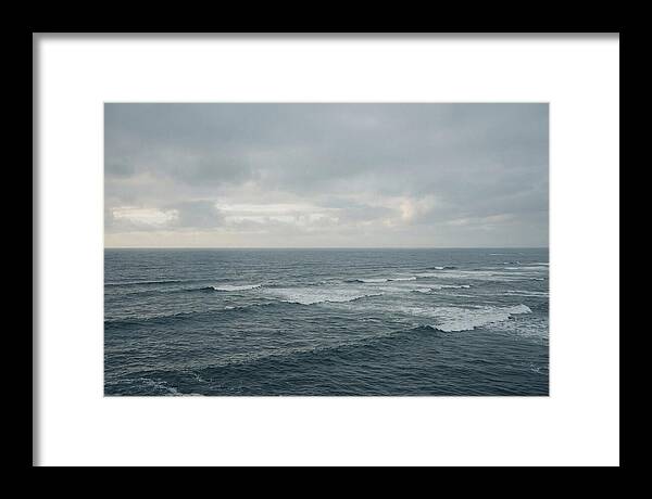 Deep Blue Ocean Waves
