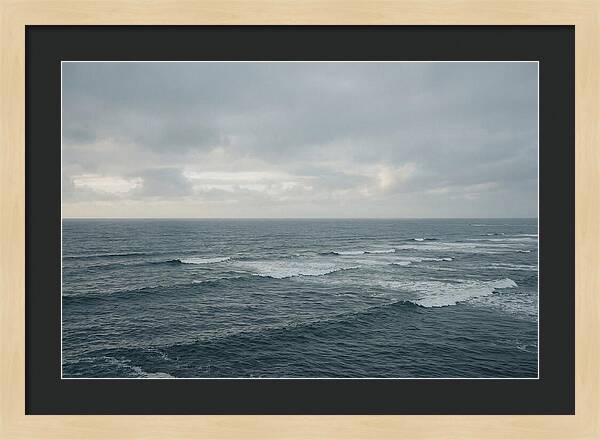 Deep Blue Ocean Waves