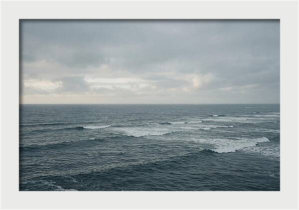 Deep Blue Ocean Waves