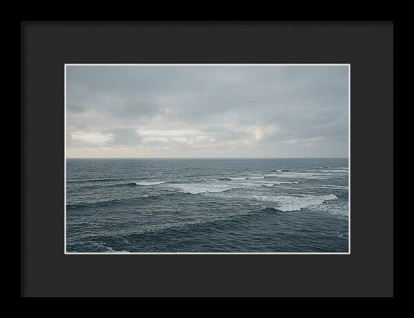 Deep Blue Ocean Waves