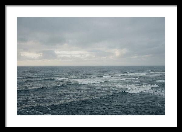 Deep Blue Ocean Waves