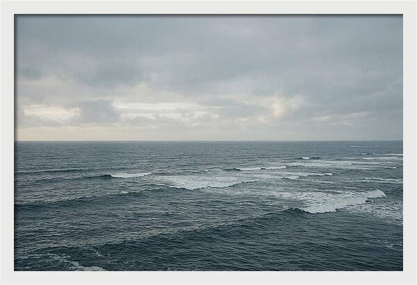 Deep Blue Ocean Waves