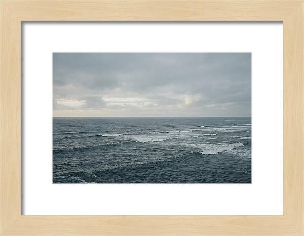Deep Blue Ocean Waves