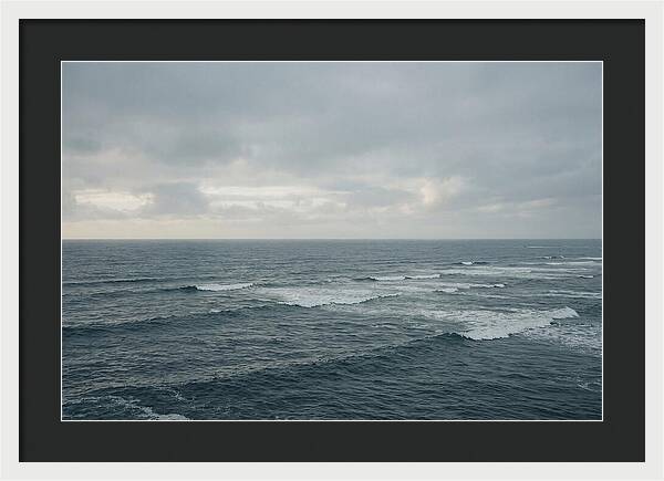 Deep Blue Ocean Waves