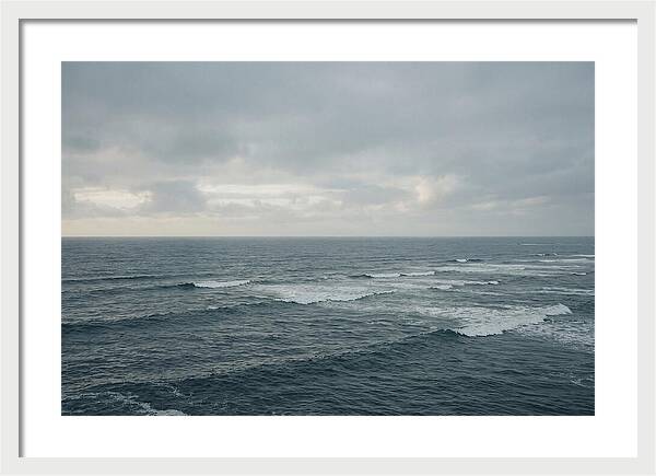 Deep Blue Ocean Waves