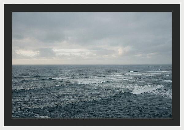 Deep Blue Ocean Waves