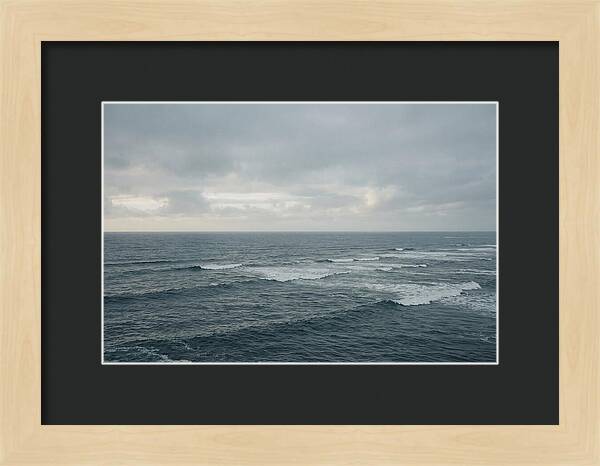 Deep Blue Ocean Waves