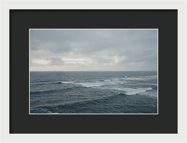 Deep Blue Ocean Waves
