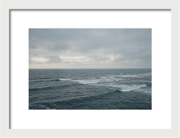 Deep Blue Ocean Waves