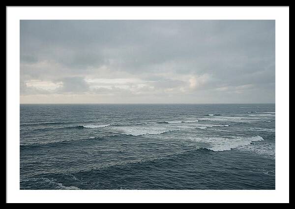 Deep Blue Ocean Waves