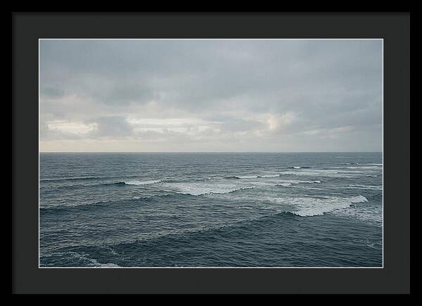 Deep Blue Ocean Waves