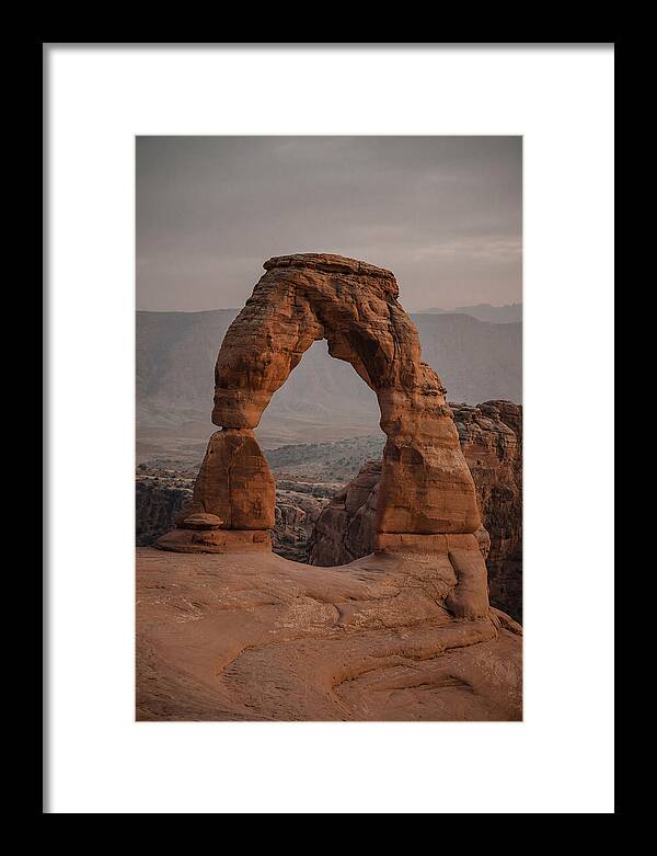 Delicate Arch At Sunset