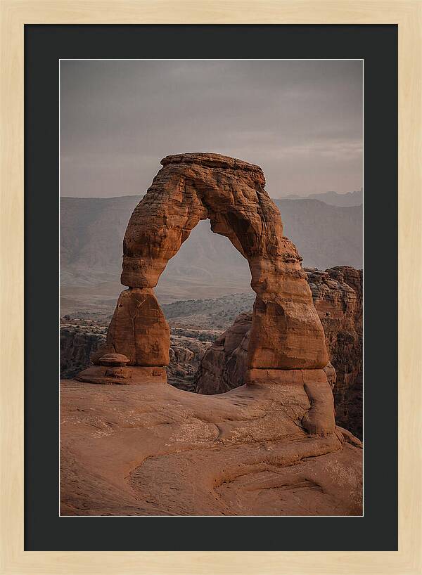 Delicate Arch At Sunset
