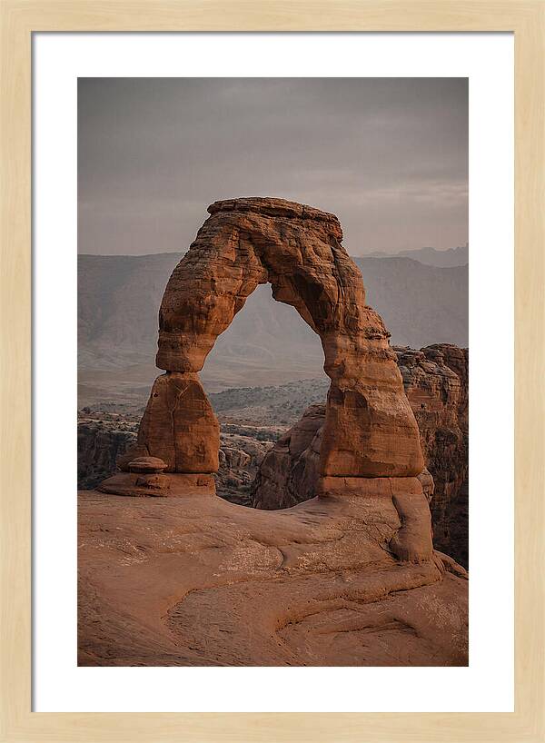 Delicate Arch At Sunset