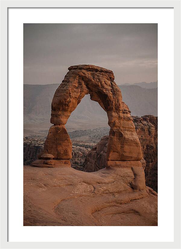 Delicate Arch At Sunset
