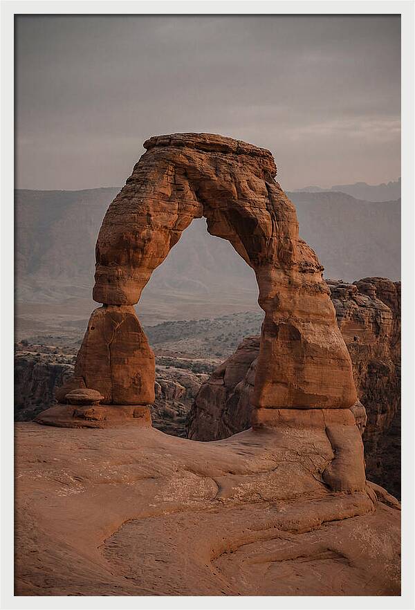 Delicate Arch At Sunset