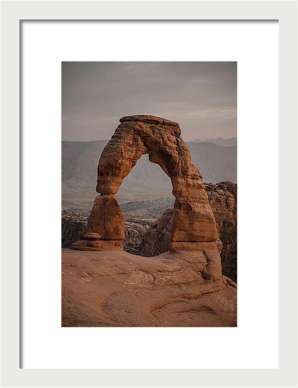 Delicate Arch At Sunset