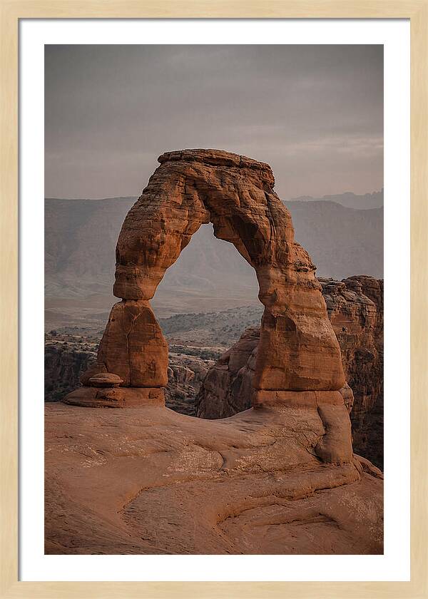 Delicate Arch At Sunset