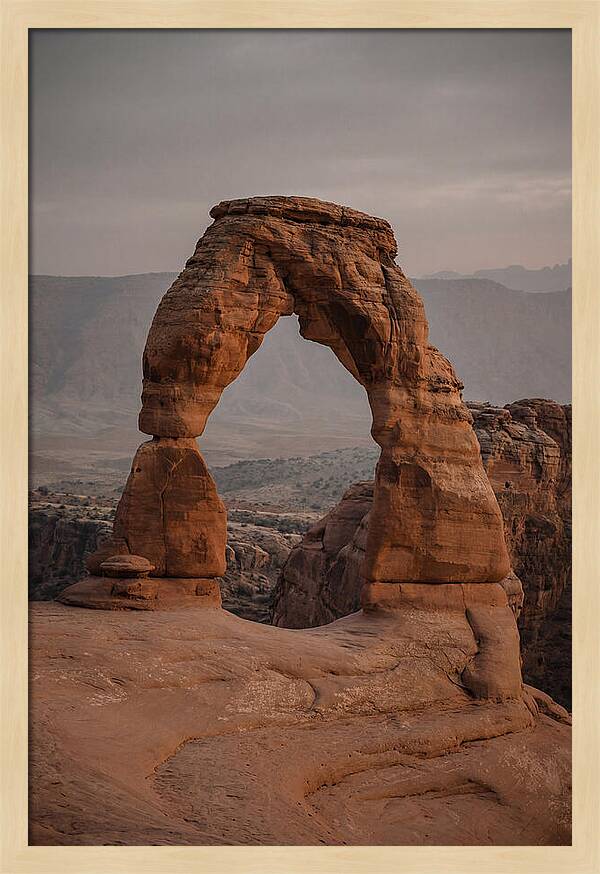 Delicate Arch At Sunset