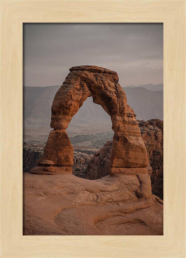 Delicate Arch At Sunset