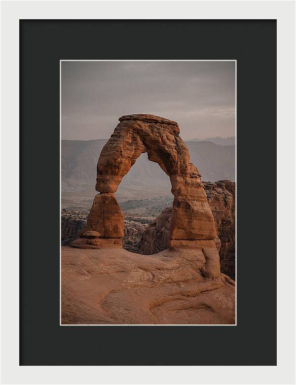 Delicate Arch At Sunset