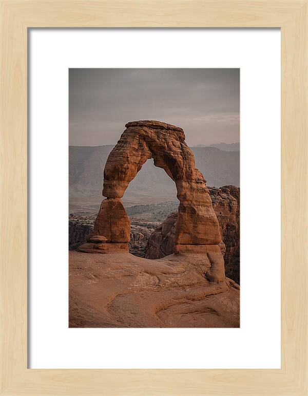 Delicate Arch At Sunset