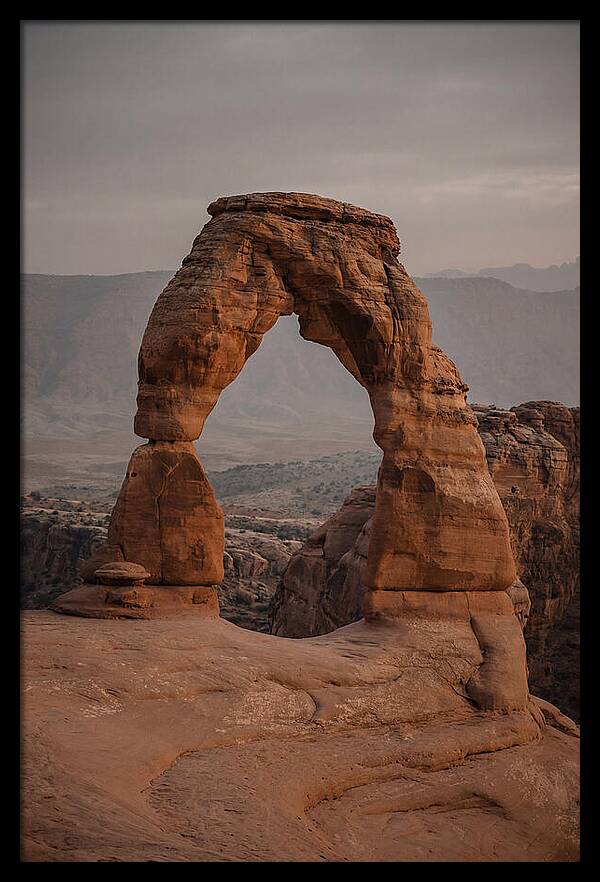 Delicate Arch At Sunset