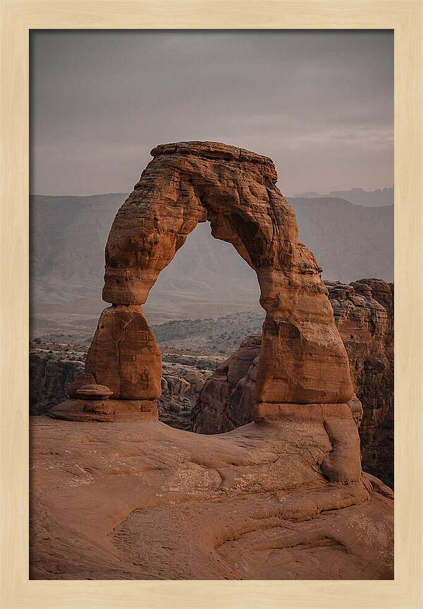 Delicate Arch At Sunset