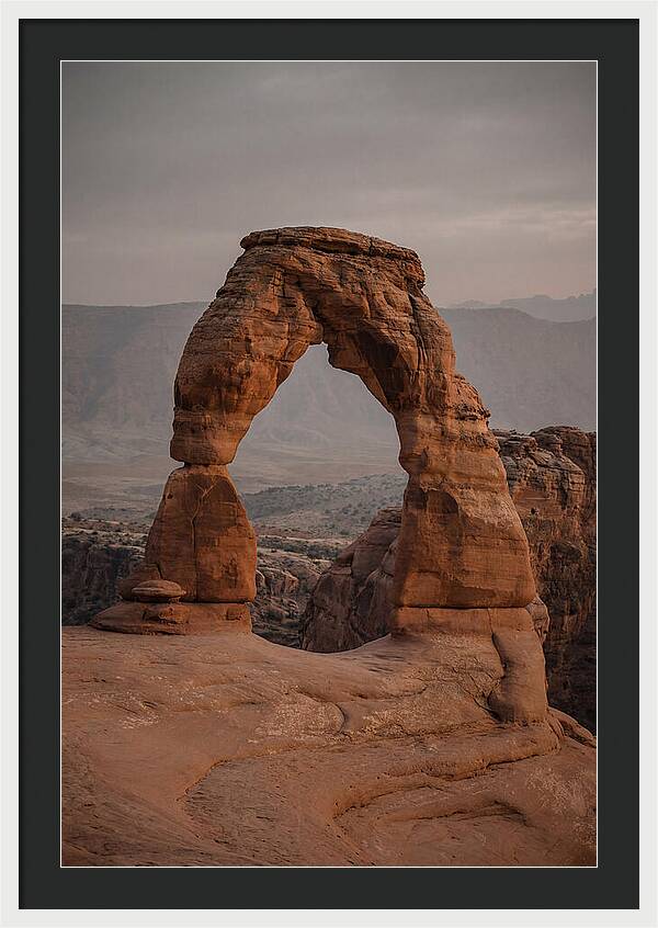 Delicate Arch At Sunset