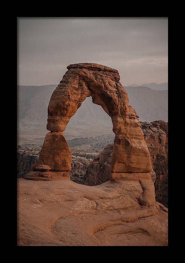 Delicate Arch At Sunset