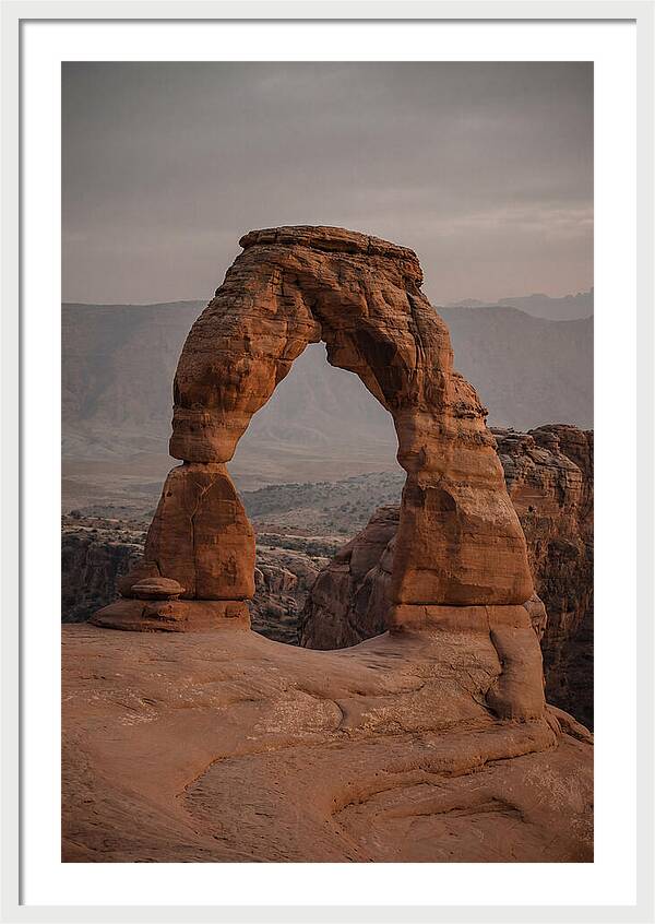 Delicate Arch At Sunset