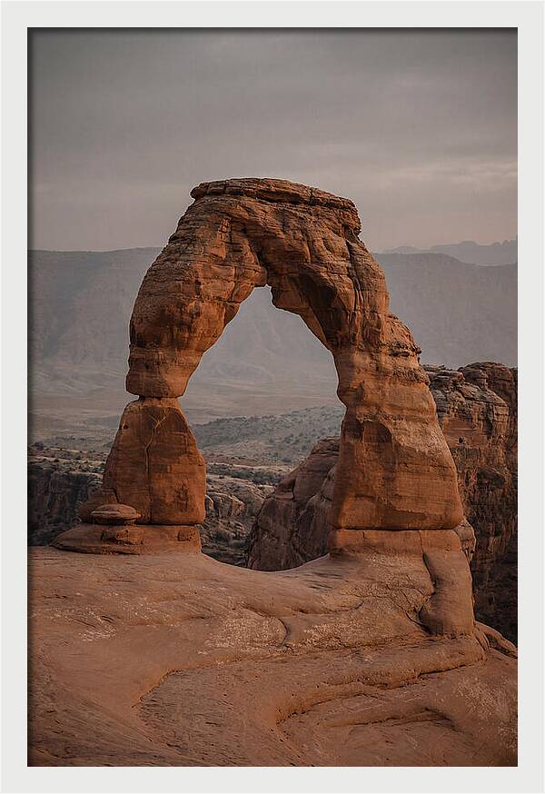 Delicate Arch At Sunset