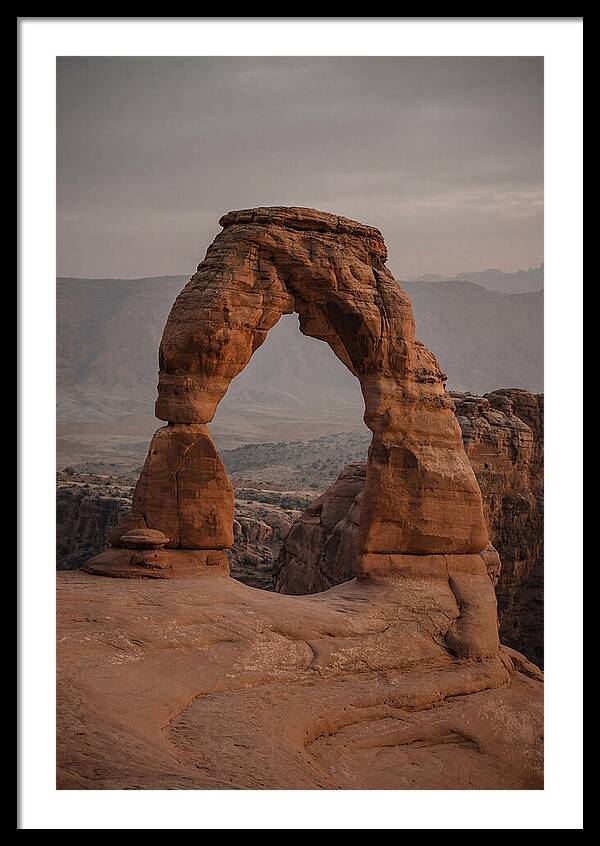 Delicate Arch At Sunset