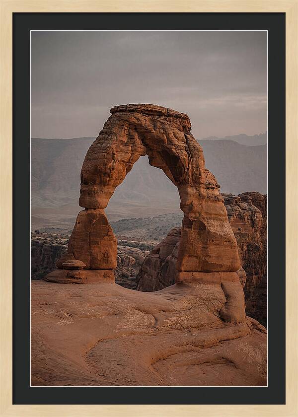 Delicate Arch At Sunset
