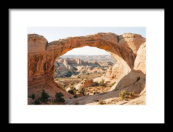 Delicate Arch Framed By Nature