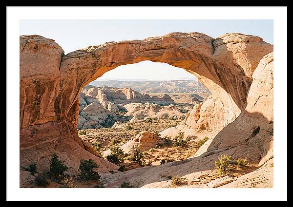 Delicate Arch Framed By Nature