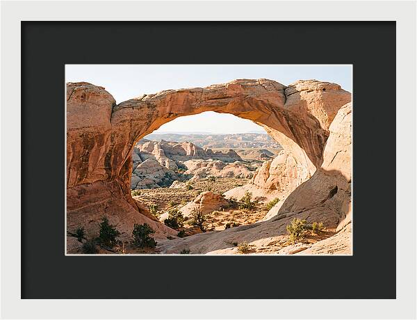Delicate Arch Framed By Nature