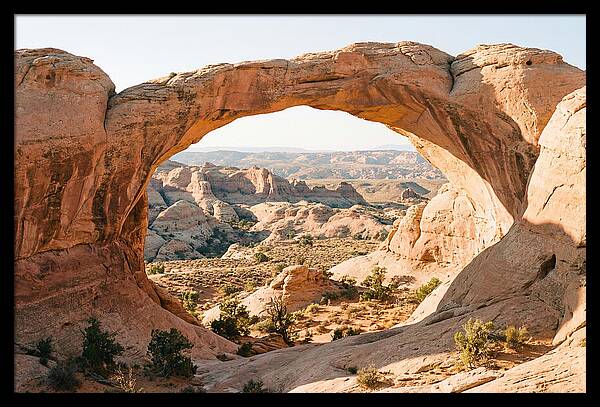 Delicate Arch Framed By Nature