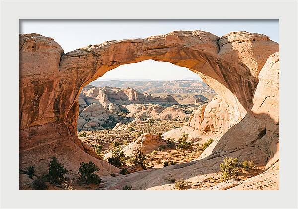 Delicate Arch Framed By Nature