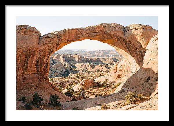 Delicate Arch Framed By Nature