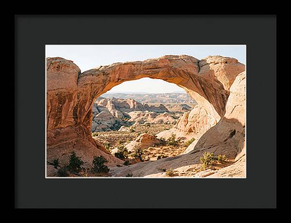 Delicate Arch Framed By Nature